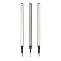 3/20 PCS Metal Refills 0.5mm for Roller Ballpoint Pen Business Pen Ball Pen Refills 11cm Length Office School Supply Stationery