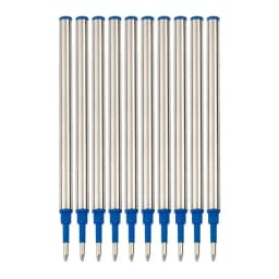 3/20 PCS Metal Refills 0.5mm for Roller Ballpoint Pen Business Pen Ball Pen Refills 11cm Length Office School Supply Stationery