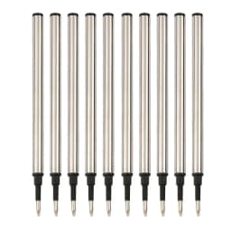 3/20 PCS Metal Refills 0.5mm for Roller Ballpoint Pen Business Pen Ball Pen Refills 11cm Length Office School Supply Stationery