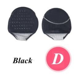 1 Pair Invisible Half Size Forefoot Cushion Women's High Heels Anti-Slip Foot Protectors Soft and Durable Insoles Reduce Pain