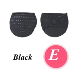 1 Pair Invisible Half Size Forefoot Cushion Women's High Heels Anti-Slip Foot Protectors Soft and Durable Insoles Reduce Pain