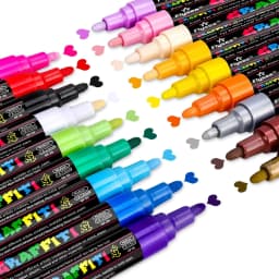 12/18/24 Colors Acrylic Graffiti Pens Premium Ultra-Fine 0.7mm Tips for Artists, Designers, and Graffiti Enthusiasts