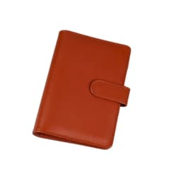A5 Macaroon Color PU Leather DIY Binder Photocards Collect Book Diary Agenda Planner DIY Cover Album Stationery