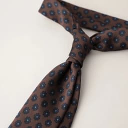 2024 New Design Green Brown Neckties 8cm Men Polyester Flower Neck Tie Young College Student Daily Wear Shirt Accessories Cravat