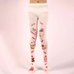Japanese Style Floral Printed Tattoo Pantyhose Y2k Women Stylish Velvet Stockings Nightclub Tights Sweet Lolita Tattoo Pantyhose