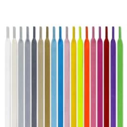 1 Pair Classic Flat Cotton Shoelaces for Sneakers Shoelace High-top Canvas Casual Shoe Laces No Elasticity Shoestrings for Women