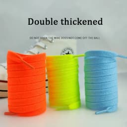 1 Pair Classic Flat Cotton Shoelaces for Sneakers Shoelace High-top Canvas Casual Shoe Laces No Elasticity Shoestrings for Women