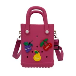 Beach Tote Silicone Basket with Sand Waterproof Travel Bag Sandproof Handbag Multi-Purpose Storage Bag for Boat Pool Sports Gyms