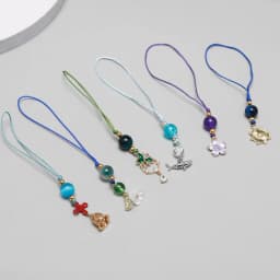 Hot Game Peripheral Keychain Xiao Wanderer Phone Pendant Decoration Bag Keychain For Women