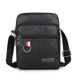 Leather Men's Sling Bag Messenger Shoulder Crossbody Bags Large Capacity Handbags Multifunctional