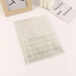 A5 Transparent Card book Loose Leaf 6-hole Photo Storage Inner Page Binder Collect Book Idol Photo Card Holder Photocards Album