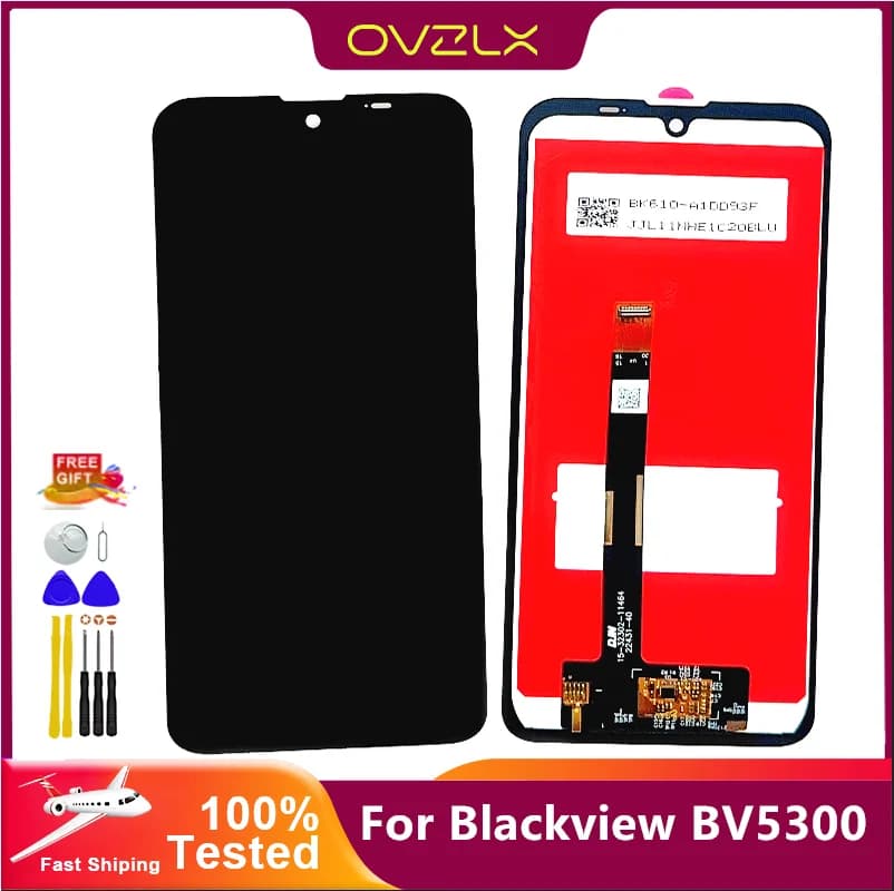 Original For Blackview BV5300 Pro LCD Display + Touch Screen 100% Original Qulaity Tested BV5300 BV5300Plus LCD Digitizer+Tool
