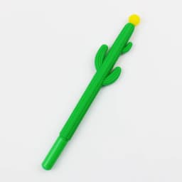 10 Sets of Cute Cartoon Stress Relief Pen Cactus Soft Glue Neutral Pen Student Creative Stationery Prickly Pear Shape Pen