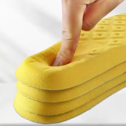Unisex Memory Foam Arch Support Insoles, Soft Comfort Shoe Pads, Shock Absorbing Inserts for Sneakers, Foot Care for Long Time