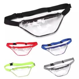 Fashion Waterproof Waist Pack Transparent PVC Waterproof Phone Pouch Waist Strap Fanny Pack Bag Floating Women Men for Swimming