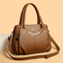 2026 Luxury Designer Women's Handbag Multi-Pocket Soft Leather Female Shoulder Bag High Quality Girl Tote Bolsas Sac a Main