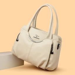 2026 Luxury Designer Women's Handbag Multi-Pocket Soft Leather Female Shoulder Bag High Quality Girl Tote Bolsas Sac a Main