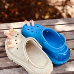 3D Toe Charms Fingers Set DIY Funny Toe Simulation Foot Thumbs Hole Shoe Decoration Summer Slippers Accessories