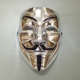 Halloween The V for Vendetta Party Cosplay Masque Mask Anonymous Guy Fawkes Fancy Dress Adult Costume Accessory Macka Mascaras