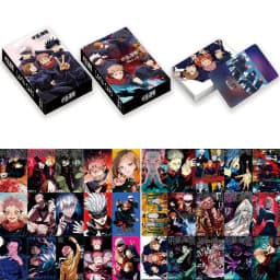 30 Pcs Commemorative Card Jujutsu Kaisen Gojou Satoru Inumaki Toge Anime Cosplay Animation LOMO Card High-Definition Cards