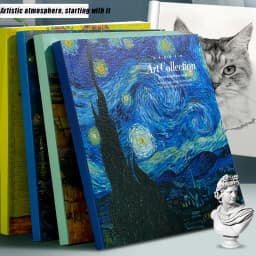 Blank Sketch Book for 20K 80 Sheets of Paper Art Students Learning To Draw Colored Lead Paintings Crayon Painting Art Supplies