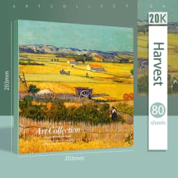 Blank Sketch Book for 20K 80 Sheets of Paper Art Students Learning To Draw Colored Lead Paintings Crayon Painting Art Supplies