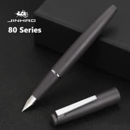 Jinhao 80 Fountain Pen Luxury Elegant Pens EF F 0.3MM Extra Fine Nib Writing Pens Stationery Student Office School Supplies