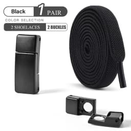 Magnetic Buckle No Tie Shoe Laces Elastic Shoelaces Without Ties Laces Sneaker Kids Adult Widened Flat Shoelace for Shoes