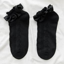 JK Woman Socks Solid Black White Lolita Lacework Ruffle Socks Summer Thin Kawaii Sweet Girls Cute Short Socks Women