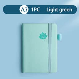Mini Book A7 Small Notebook Portable Portable Notepad Small Pocket Skin Feeling Leather Waterproof Notes school supplies