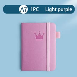 Mini Book A7 Small Notebook Portable Portable Notepad Small Pocket Skin Feeling Leather Waterproof Notes school supplies