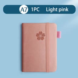 Mini Book A7 Small Notebook Portable Portable Notepad Small Pocket Skin Feeling Leather Waterproof Notes school supplies