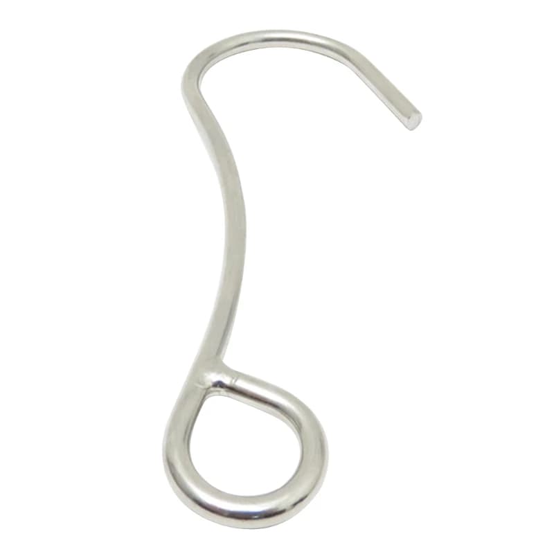 652D Scubas Dive Single Hook Heavy Duty Stainless Steel Reef Hook Dive Current Single Hook for Sailing, Drift Diving Durable