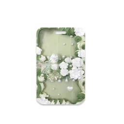 LUCKY-EBINLANDS Credit Card Holders, Plastic Business Card Holder, Cute Badge Holder Student