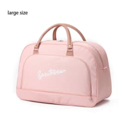 A lightweight suitcase suitable for carrying Large Capacity Students Folding Travel Bag Suitcase
