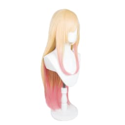 Long Blonde Dye Pink Cosplay My Dress-Up Darling Marin Kitagawa Wig Halloween Costume Wigs for Women