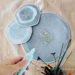 Portable Pigment Mixer Electric Blender For Paint Resin Stirrer Epoxy Supplies Painting Tools Brush Set Handheld Device With