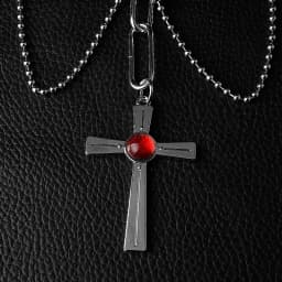 anime cosplay Rosario and Vampire pendant necklace figure Akashiya Moka leather choker clavicle chain jewelry fans gifts