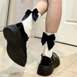 Women Socks Spring Summer White Japanese Cute Kawaii Harajuku Sweet Style Lolita Bowknot Female Short Crew Socks Girl Gift Soks