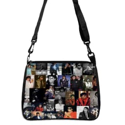 Michael Jackson Cute Cartoon Student Handbag, Large Capacity Shoulder Bag, Reusable For Daily Commuting 5.23