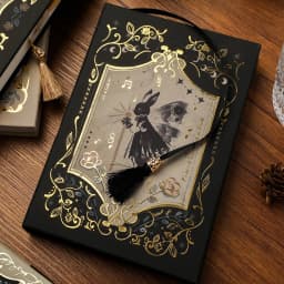 Gothic Series Retro Notebook Classic Design Color Page Illustration Hardcover Diary Young Rrtists Notepad