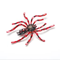 Animal Spider Enamel Brooch Insect Rhinestone Lapel Pin Unisex Clothes Button Metal Jewelry Boyfriend Gifts