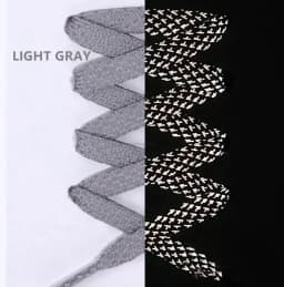 3M Reflective Flat Shoelaces for Sneakers Colorful Reflective Shoe Laces Luminous Shoelace 100/120/140/160CM Shoestrings 1 Pair