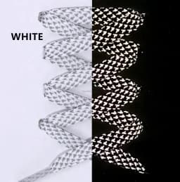 3M Reflective Flat Shoelaces for Sneakers Colorful Reflective Shoe Laces Luminous Shoelace 100/120/140/160CM Shoestrings 1 Pair