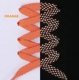 3M Reflective Flat Shoelaces for Sneakers Colorful Reflective Shoe Laces Luminous Shoelace 100/120/140/160CM Shoestrings 1 Pair