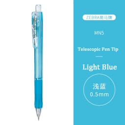 Stationery Automatic Pencil 6 Colors Mechanical Pencil Scalable Pen Tip Soft Pen Grip Exquisite Portable School Office Supplies