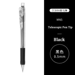 Stationery Automatic Pencil 6 Colors Mechanical Pencil Scalable Pen Tip Soft Pen Grip Exquisite Portable School Office Supplies