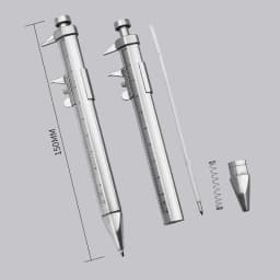 New Multifunction Caliper Pen Ball-Point 0.5mm Ballpoint Pen Gel Ink Pen Vernier Caliper Roller Ball Pen Creativity Stationery