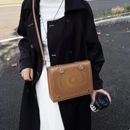 Y2K Magic Book Lolita Ita Bag Gothic Shoulder Bag Girls Transparent Pocket Cute Crossbody Handbags Women's Mini Backpacks Purse