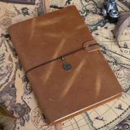 New Notebook 100% Genuine Leather Diary Handmade Vintage Cowhide Sketchbook Notepad TN Traveler Portable Notebook Cove